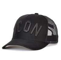 Ny mode försäljning ikon mens designer hattar casquette d2 lyx broderi cap justerbar 23 färg hatt bakom brev