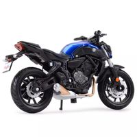 Maisto 1:18 2018 Yamaha MT07 Static Die Cast Vehicles Collectible Hobbies Motorcycle Model Toys Factory Outlet
