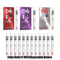 Cake 1010 Dispositivo E Sigarette Kit Rechargeble 650mAh Batteria 1.5ml Gram Vuoto Vuoto olio spessa Pod Glass Bolla Cartridge Atomizzatore VAPE PENA09