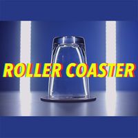 roller coaster magic tricks coin into glass cup magician close up street illusion gimmick mentalism puzzle toy penetration magia