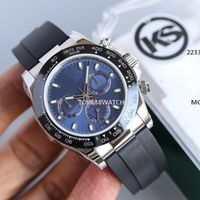 KS Mens Watch Montre de Luxe 40mm Automatisk 7750 Rörelse Män Klockor Reloj de Lujo Relojes de Lujo Para Hombre Klockor V1 IDV FB XRP