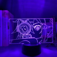 夜ライトアニメ3D LEDランプソードアートオンラインベッドルームの装飾ナイトライト誕生日ギフトドロップルームライトマンガサン