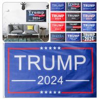 New 3x5 Feet Trump 2024 Flag Take America Back Flag Banner with Two Brass Grommets for Interior and Exterior Home Decoration