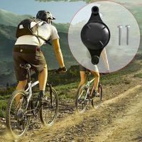 Cep Telefonu Tutucular için Airtag Bisiklet Şişe Kafes Tutucu Bağlanma Anahtarlık Koruyucu Parçaları Bisiklet Kılıfı Silikon Bulucu GPS Tracke