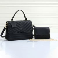 2PS 고품질 Luxurys G 디자이너 패션 여성 크로스 바디 가방 어깨 가방 편지 핸드백 숙녀 지갑 체인 크로스 바디 클러치 카메라 핸드백