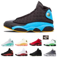 New mens 13 13s hingh top basketball shoe Chris Pauls Days-CP3 Grey Toe Island Green women men comfortable discount Sports Shoes