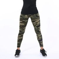 Women's Leggings Dames Camouflage Fitness Militaire Leger Groene Workout Broek Sporters Skinny Adventure Leggins