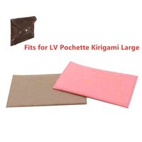 Fits for Kirigami Pochette Insert organizer with Chain Crossbody bag designer Handbag inner cosmetic Kirigami insert small 211214