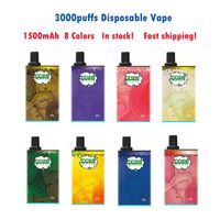 Authentic 3000puffs DDZE Flashing Disposable Vape Cigarette ...