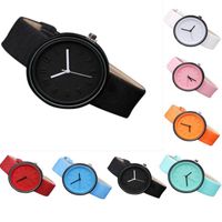 Unisex simples número de moda relógios de quartzo cinto de lona relógio de pulso C831 relógios de pulso