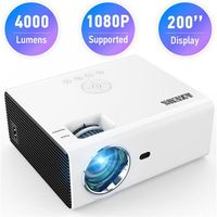AZEUS RD-822 видеопроектор досуг C3MQ мини-проекторы поддержки 1920 * 1080P портативный проектор для дома с 40000 HRS LED LIDEA06