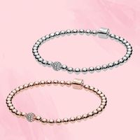 Bijoux féminins 925 Bracelet en argent sterling Convient à Pandora Perlé Diy Mode Classic Cadeau de luxe