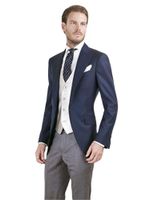 Compre al por mayor Blazer Azul Marino Pantalones Grises de bajo precio \u0026  de calidad con envío gratuito | Es.DHgate