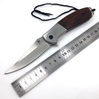 Кемпинг EDC складной нож 3CR13 Blade Wood ручка утилита тактическая выживание мультиков охотничьи карманные боевые портативные инструменты