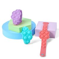 Push Fidget Brinquedos Sensory Ring Braceletes Puzzle Press Bubbles Stress Bracelet pulseira