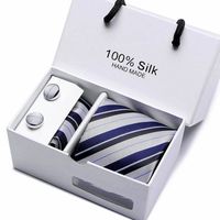 2021 erkek kravat takım elbise hediye kutusu grup bağları düğün için iş elbisesi