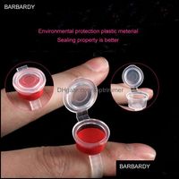 Andere benodigdheden Tatoeages Body Art Health Beauty50pcs / Perceel Permanente Make Tools Selling Wimper Extend Ring Cup Ink Apparatuur Microblading T