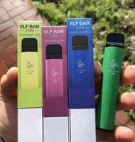 Tek Kullanımlık Vape Elf Bar 600 1500 Lux800 BoşaltılabilirPod 2% 2 ml 4.8ml 3.2ml e-sigara Cihazı Önceden Vapes Buharlaştırıcı Özel