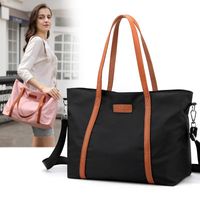 Casual Extra Large Nylon Tote Shoulder Bag Women' s 15. 6...