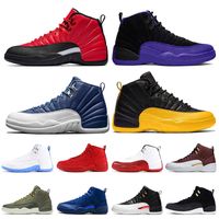 2020 En Kaliteli Jumpman Ters Grip Oyunu 12 Taş Mavi 12 Erkek Basketbol Ayakkabıları 12s Koyu Concord Üniversitesi Altın 12 Erkek Eğitmenler Sneakers
