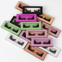 가짜 밍크 가짜 속눈썹 도매 도매 10 스타일 3D 눈 속눈썹 팩 자연 두꺼운 수제 메이크업 벌크 항목 소프트 메이크업 확장 시리즈 푹신 푹신 푹신한 속눈썹