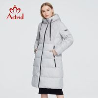 Astrid 2021 зимние женские пальто женщины теплые длинные парки мода белый толстый куртка с капюшоном большие размеры женская одежда ZR-3599 вниз Parkas