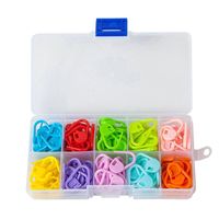 Sewing Notions & Tools 120pcs Mix Color Plastic Resin Small Clip Locking Stitch Markers Crochet Latch Knitting Needle Hook Tool