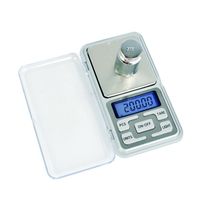 Mini Échelle de poche électronique 200g 0.01G Bijoux Balance Balance Balance Balance LCD Affichage avec paquet de vente au détail