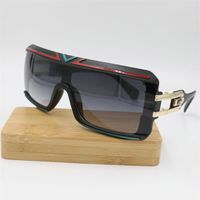 뜨거운 판매 패션 남성 선글라스 UV400 여성 선글라스 금속 레트로 스타일 안경 유니슬렉스 블랙 큰 크기 4024