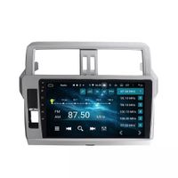 1 din 10.1" PX6 Android 10 Car DVD Radio GPS Video Player for Toyota Prado 2014-2016 Bluetooth 5.0 WIFI CarPlay & Android Auto Voice Control