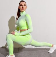 Sport Streetwear conjuntos de ropa de diseñador para mujer Trajes de yoga Traje Gimnasio Leggings Gimnasio Fitness Deportes Use Conjuntos al aire libre 2pcs Sujetadores Pista de interior
