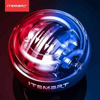 ItsSmart LED Bilek Topu Süper Gyroskope Powerball Kendinden Başlayan Gyro Kol Kuvvetleri Eğitmen Kas Relax Spor Salonu Fitness Ekipmanları