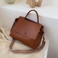 HBP Fashion Wild Wild's New Leather Sentimientos de cuero Simple Handbag Red Ins Hombro Diagonal Bag