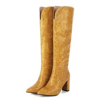 ▷ Botas de mujer altas y planas de colores negras y piel. Comprar online al  mejor precio. - AZAREY - BROTHERS A\u0026A INTERNATIONAL SHOES S.L