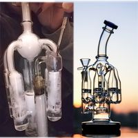 9. 5inchs Recycler Dab Rigs Hookahs Thick Glass Water Bongs G...