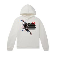 Herren Hoodies Sweatshirts Herren Eagle AX Print Streetwear Männliche Casual Solide Farbe Hip Hop Harajuku Straße Mode