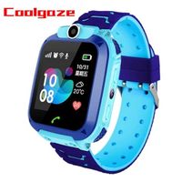 Coolgaze q12 дети smart sos телефон часы smartwatch детей 2g SIM-карта смартфон IP67 водонепроницаемый детский смарт-часы SmartWatch