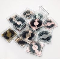 Cílios fofos 8D 25mm Individual Mink 3D cílios em massa falsa natural falso chicote atacado pestaneira material de extensão
