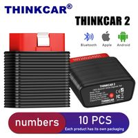 Thinkcar ThinkCar 2 Carro Diagnóstico Tool Code Reader Sistema completo OBDII Bluetooth Scanner para iOS Android com 15 serviços de manutenção / redefinição