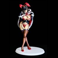 2021 new 28cm 1/6 Scale Japan Anime Native Mataro Christmas Bunny Sexy Girl PVC Action Figure Toy Adult Statue Model Doll Gift X0503