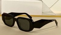 17W schwarz grau quadratische Sonnenbrille Sommer Design 51mm Frauen Mode Sonnenbrille UV400 Protecus Eyewear mit Kiste