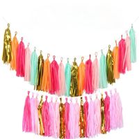 Party Decoration 5 Pcs pack Of Ribbon Garland Birthday Room ...