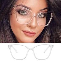 Lunettes de plein air Mode Anti-Bleu Légumes Luminaires Lentilles Plat Lunettes Simple Cadre Eyeglasses Accessoires personnalisés pour hommes et femmes Ha