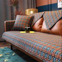 Stoelhoezen vier seizoen katoen universele antislip sofa coushion Europese zachte plaid fullcovered couch cover woonkamer meubels decoratio