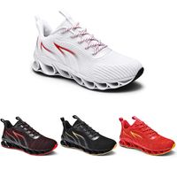 Wholesale Non-Brand Running Shoes For Men Fire Red Black Gold Bred Blade Fashion Casual Mens Trainers Sports Sneakers