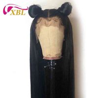 XBL Whole Swiss Brazilian Human Hair Wig, 10A Raw HD Braided Lac-leverantörer, 13x6 360 Virgin Lace Front Wigs