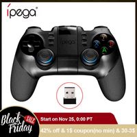 Ipega PG-9156 Bluetooth Gamepad 2.4G WIFI Game Pad Controller Mobile Trigger Joystick For Android Cell Smart Phone TV Box PC PS3 H1126