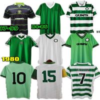 1980 1982 85 86 87 88 06 08 Celtic Ретро Футбол Футбол 1991 1992 1998 1999 2000 Братбакк Футбольные футболки Larsson Classic Vintage Sutton 1995 1997 Black Green Kits Top