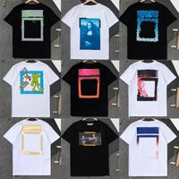 여름 남성 여자 디자이너 티셔츠 느슨한 티 패션 브랜드 탑스 남자 s 캐주얼 셔츠 luxurys 의류 거리 블랙 화이트 반소매 옷 폴로스 Tshirts 54452