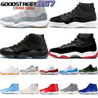 Retro 2021 11 11S buty do koszykówki Cap and Gown Cool Grey Hodowlane Cytrus Concord Jubileusz Kosmiczny Dżem Męskie Trenerzy Mężczyźni Kobiety Sport Sneakers